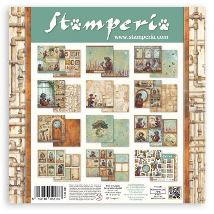 Stamperia A New Beginning 12" x 12" Scrapbooking Paper Pad