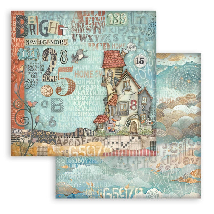 Stamperia Furry Friends 12" x 12" Scrapbooking Paper Pad