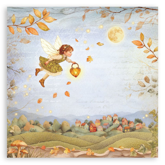 Stamperia Whispering Woods 12" x 12" Single Faced Maxi Paper Pad