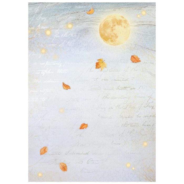 Stamperia Whispering Woods A6 Rice Paper Backgrounds Pack