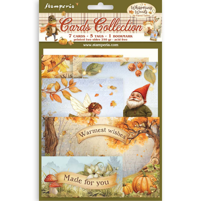 Stamperia Whispering Woods Cards & Tags Collection