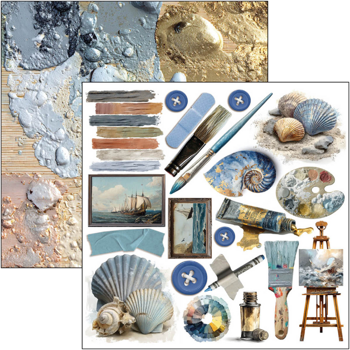 Ciao Bella An Artist Journey 6" x 6" Fussy Cut Pad