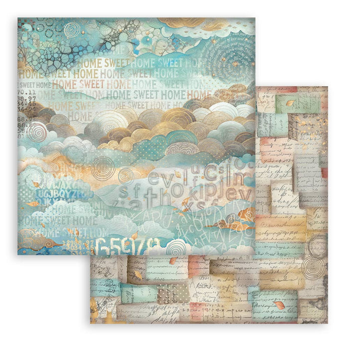 Stamperia Furry Friends 8" x 8" Background Selection Paper Pad