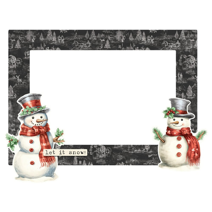 Simple Stories Vintage Believe Chipboard Frames