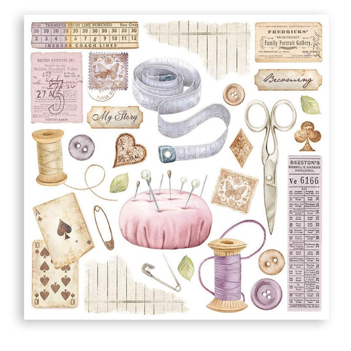 Stamperia Quiet Days Rub On Transfers - Assorted Pack