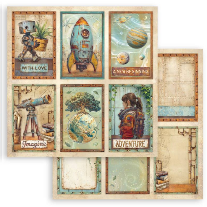 Stamperia A New Beginning 12" x 12" Scrapbooking Paper Pad