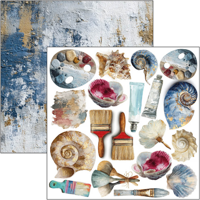 Ciao Bella An Artist Journey 6" x 6" Fussy Cut Pad