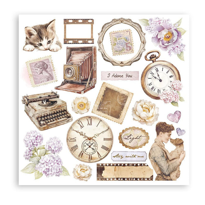 Stamperia Quiet Days Rub On Transfers - Assorted Pack