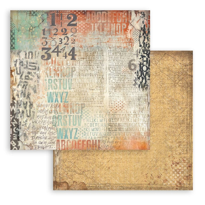 Stamperia Furry Friends 12" x 12" Background Selection Paper Pad