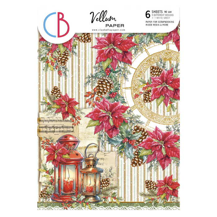 Ciao Bella The Nutcracker A4 Vellum Patterns