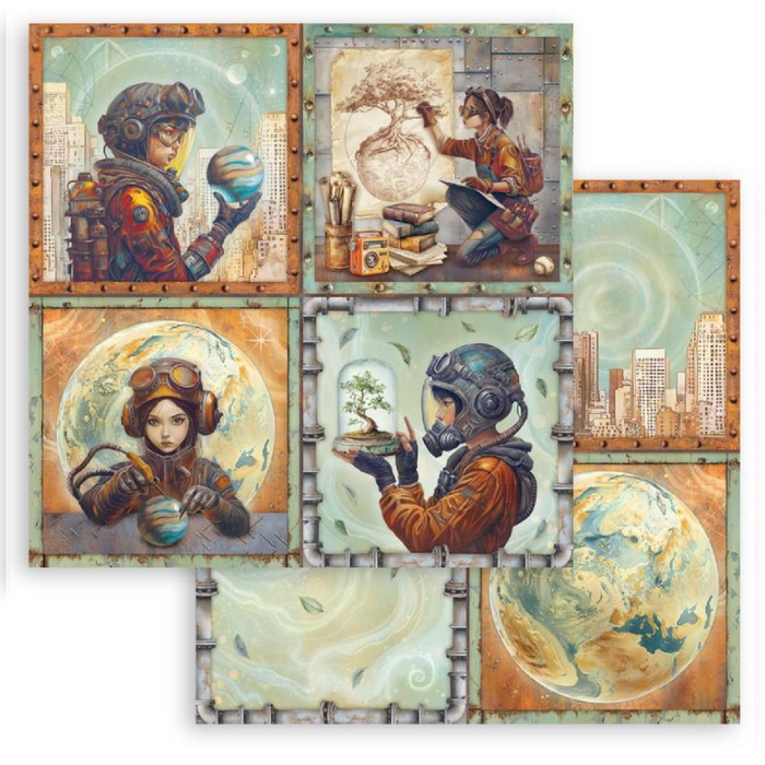 Stamperia A New Beginning 12" x 12" Scrapbooking Paper Pad