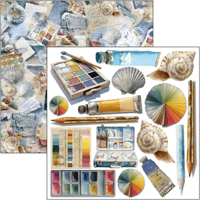 Ciao Bella An Artist Journey 6" x 6" Fussy Cut Pad