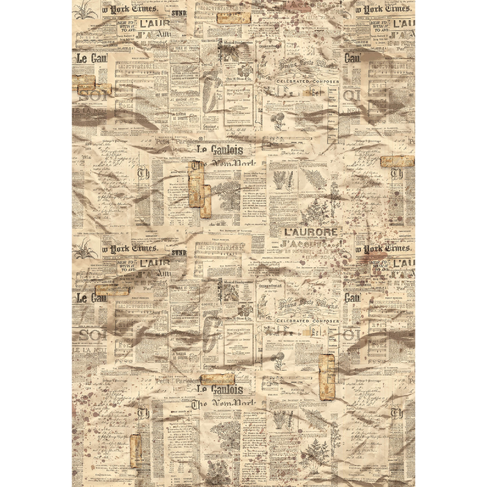 Ciao Bella Cabinet of Curiosities A5 Mixed Rice Paper 8pc