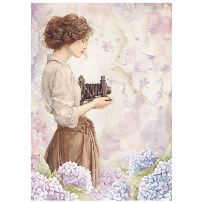 Stamperia Quiet Days A6 Rice Paper Pack