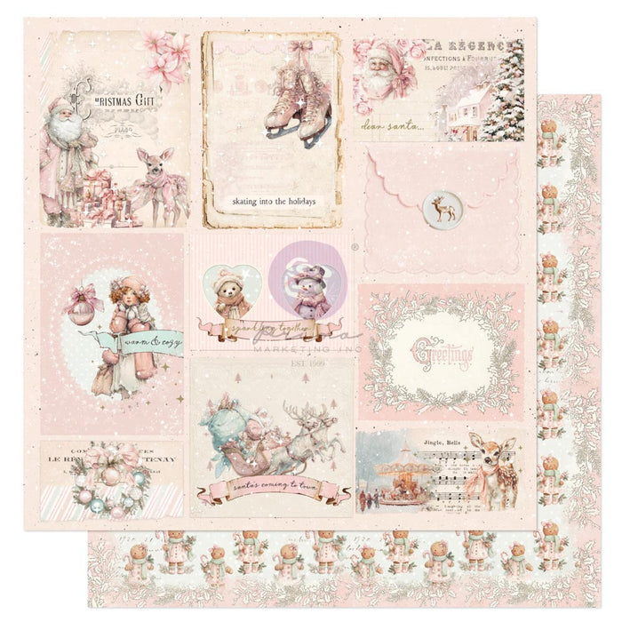 Prima Marketing Christmas Blush 6" x 6" Paper Pad