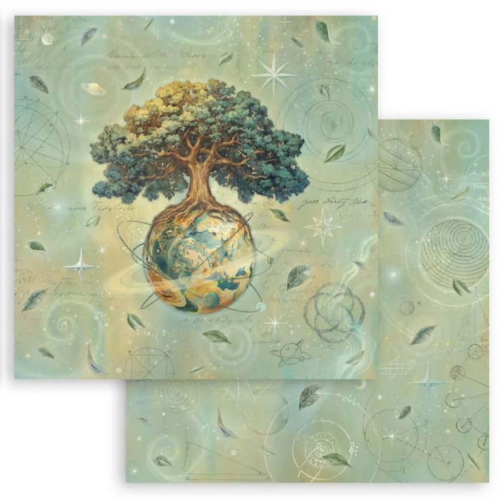 Stamperia A New Beginning 12" x 12" Scrapbooking Paper Pad