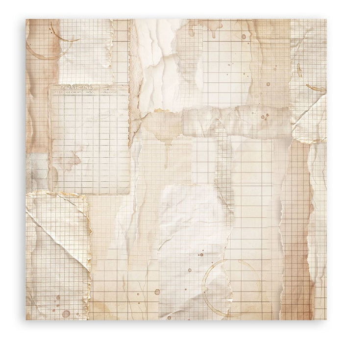 Stamperia Quiet Days 8" x 8" Single Faced Maxi Paper Pad