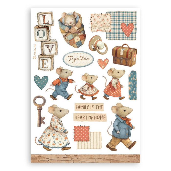 Stamperia Family A5 Washi Pad