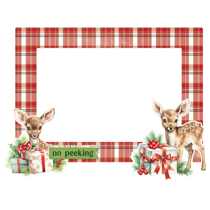 Simple Stories Vintage Believe Chipboard Frames