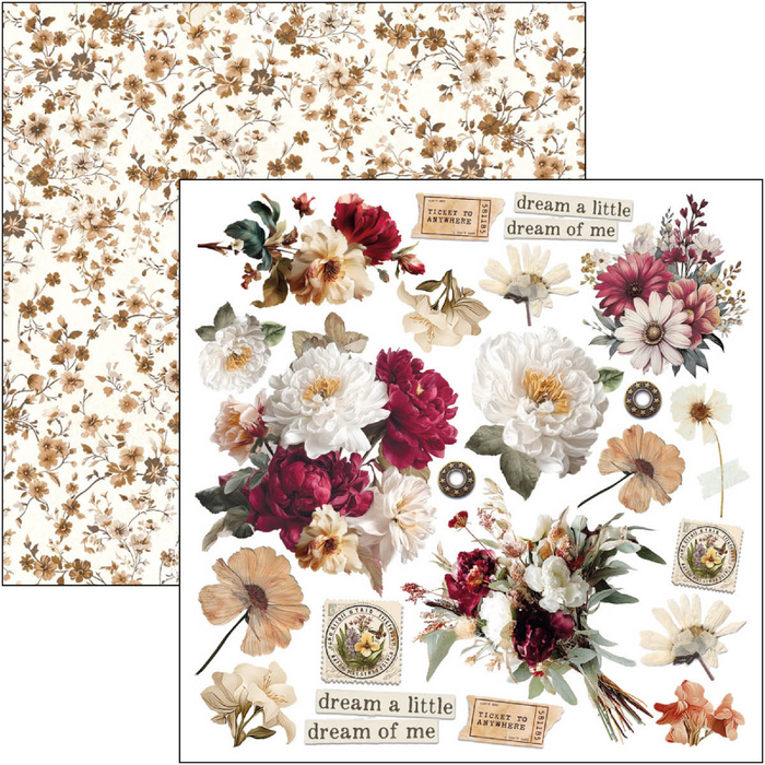 Ciao Bella Book Lovers 6" x 6" Fussy Cut Pad