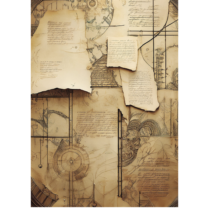 Ciao Bella Codex A5 Mixed Rice Paper 8pc