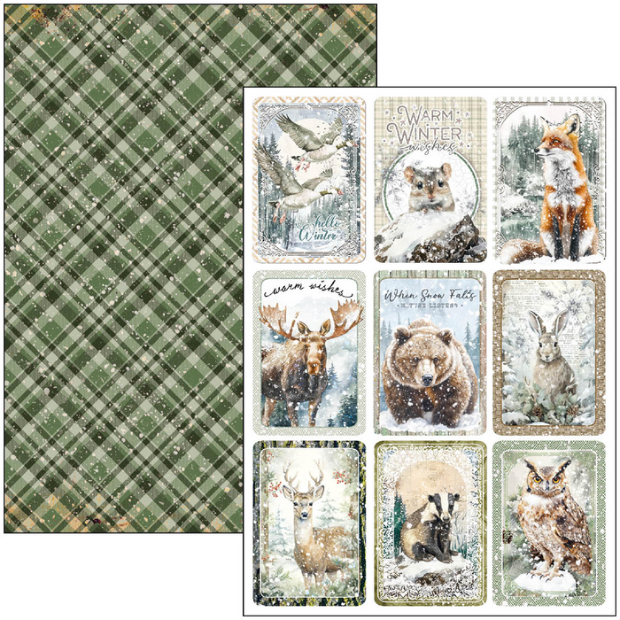 Ciao Bella Forest Tales A4 Scrapbooking Paper Set