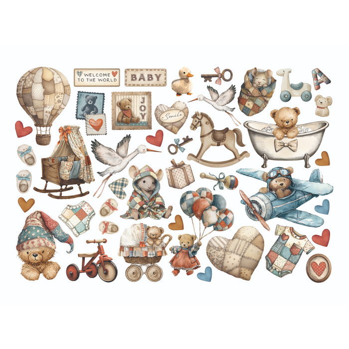 Stamperia Baby Ephemera