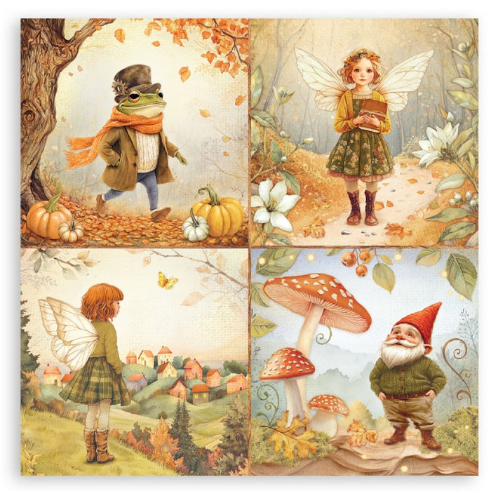 Stamperia Whispering Woods 12" x 12" Single Faced Maxi Paper Pad