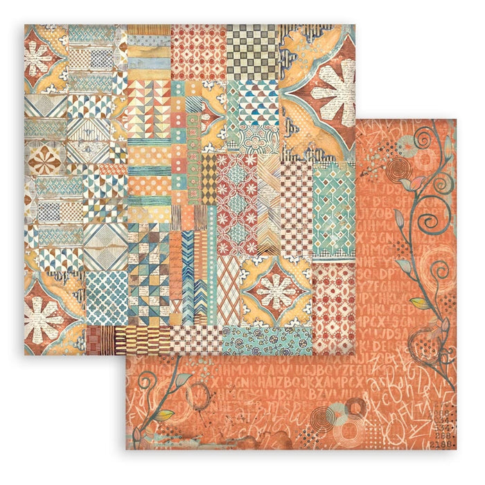 Stamperia Furry Friends 12" x 12" Background Selection Paper Pad