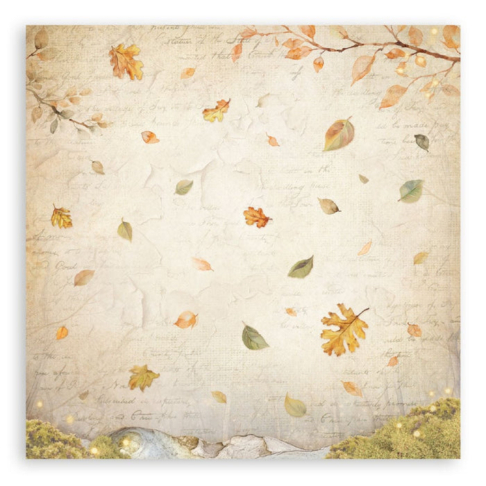 Stamperia Whispering Woods 8" x 8" Single Faced Maxi Paper Pad