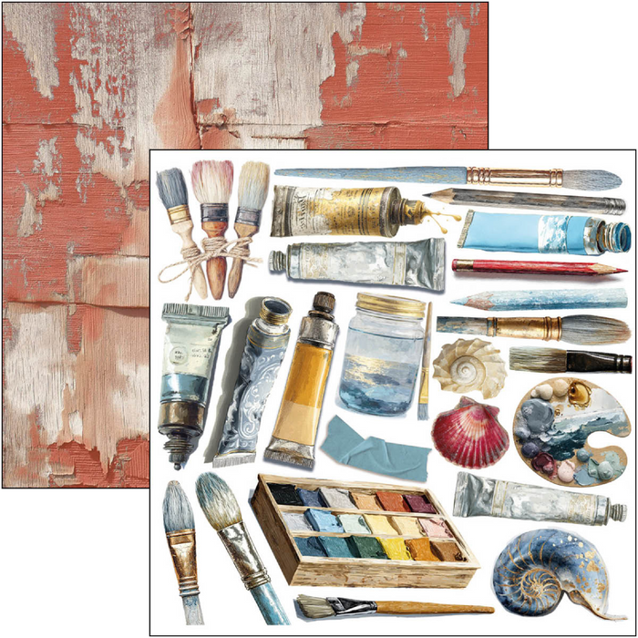 Ciao Bella An Artist Journey 6" x 6" Fussy Cut Pad