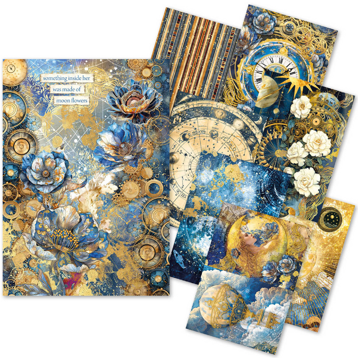 Ciao Bella Celestial A5 Mixed Rice Paper 8pc