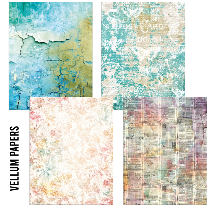 Ciao Bella Paper Craft Mix The Sound of Spring A5 Paper Pack