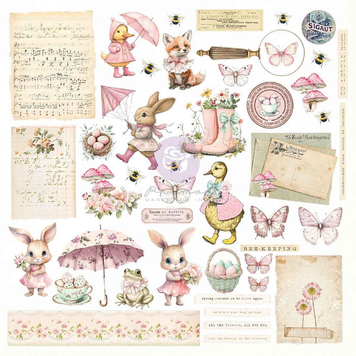Prima Marketing Sweet Spring Ephemera Sweet Spring 88 pcs