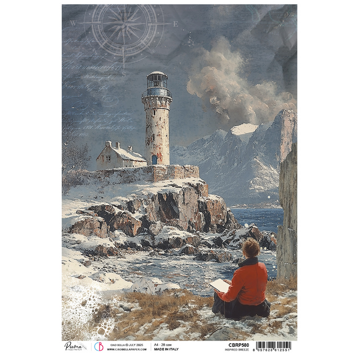 Ciao Bella An Artist Journey A4 Rice Paper Inspired Breeze