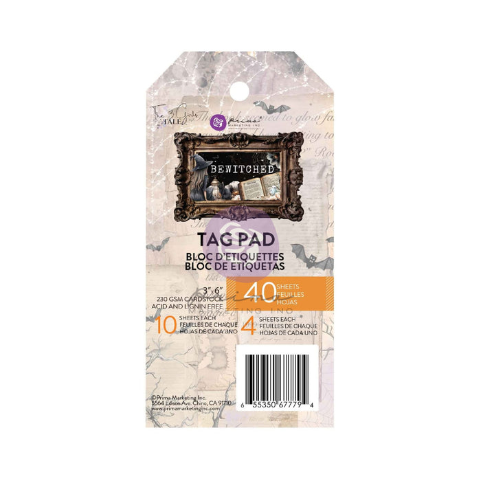 Prima Marketing Bewitched Tag Pad