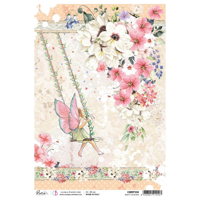 Ciao Bella Enchanted Land A4 Rice Paper (Beauty In Bloom)
