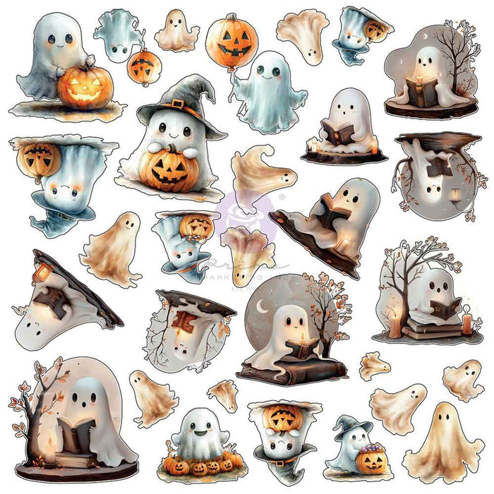 Prima Marketing Bewitched Vellum Ephemera 60pc The Boo Crew