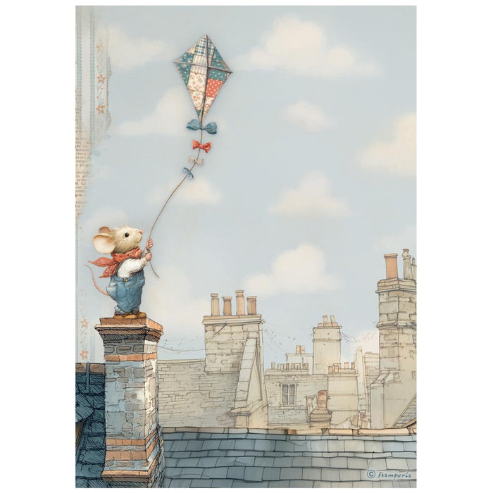 Stamperia Family A4 Rice Paper Kite