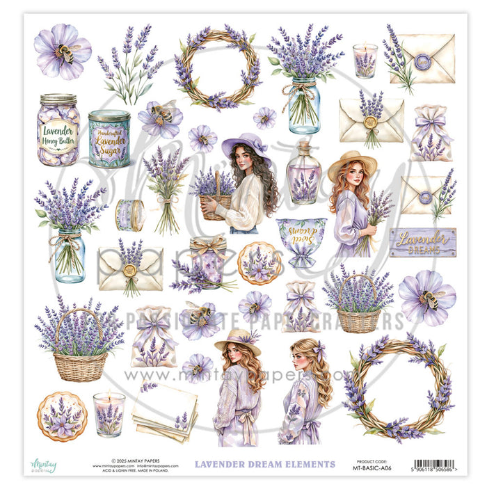 Mintay Lavender Dream Elements MT-BASIC-A06)