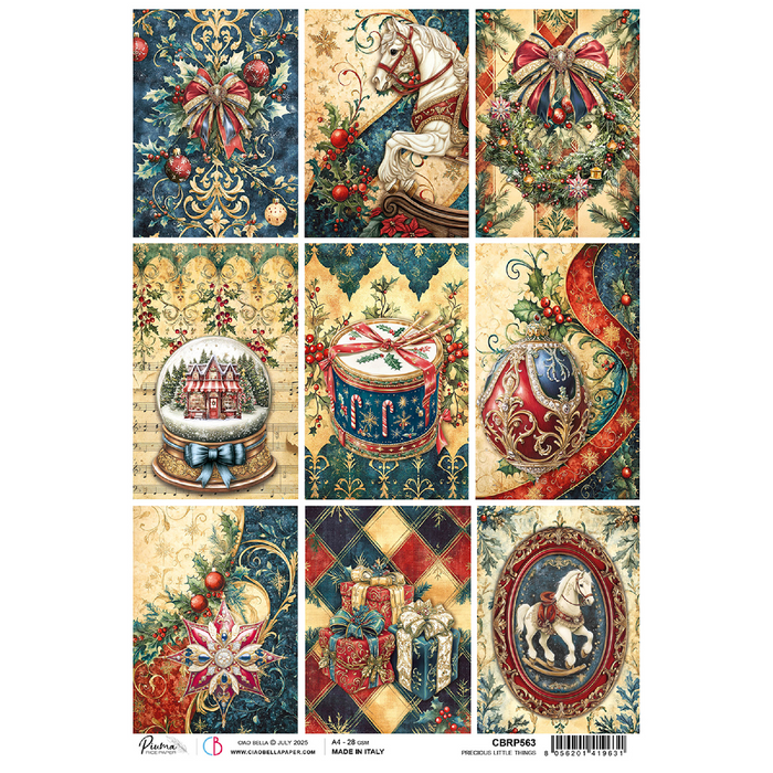 Ciao Bella Toy Shop A4 Rice Paper Little Things