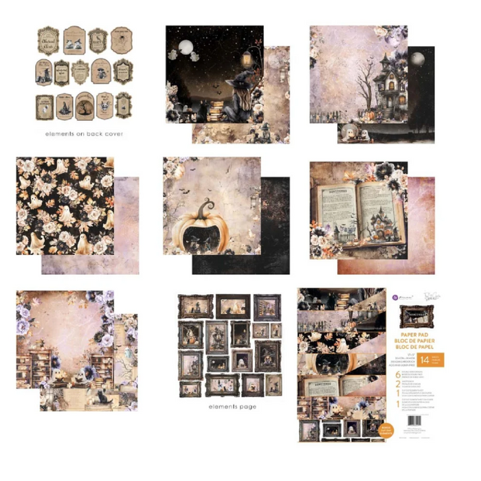 Prima Marketing Bewitched  12" x 12" Paper Pad