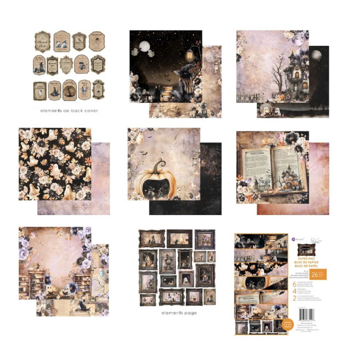 Prima Marketing Bewitched 6"x 6" Paper Pad