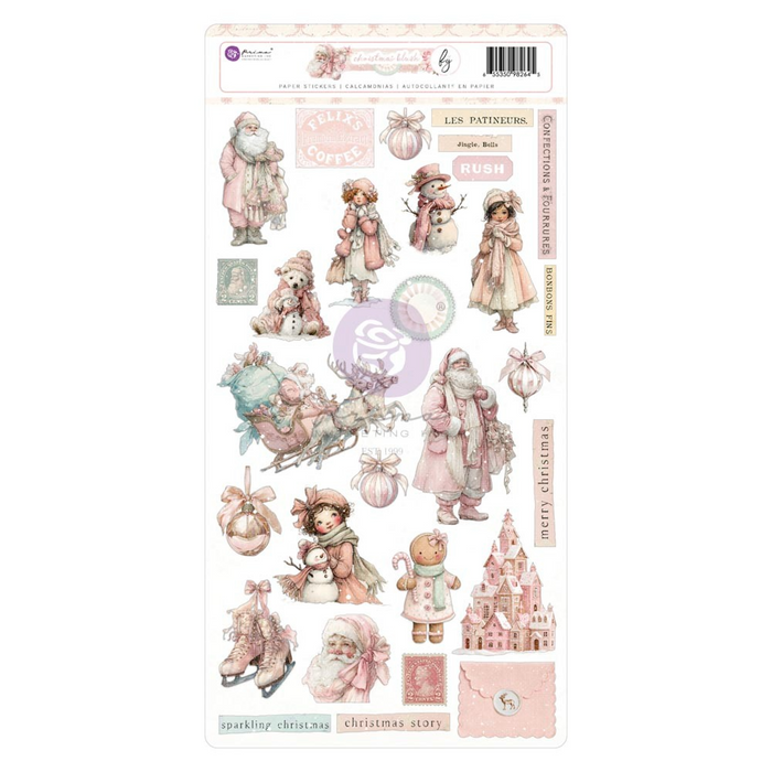 Prima Marketing Christmas Blush Sticker