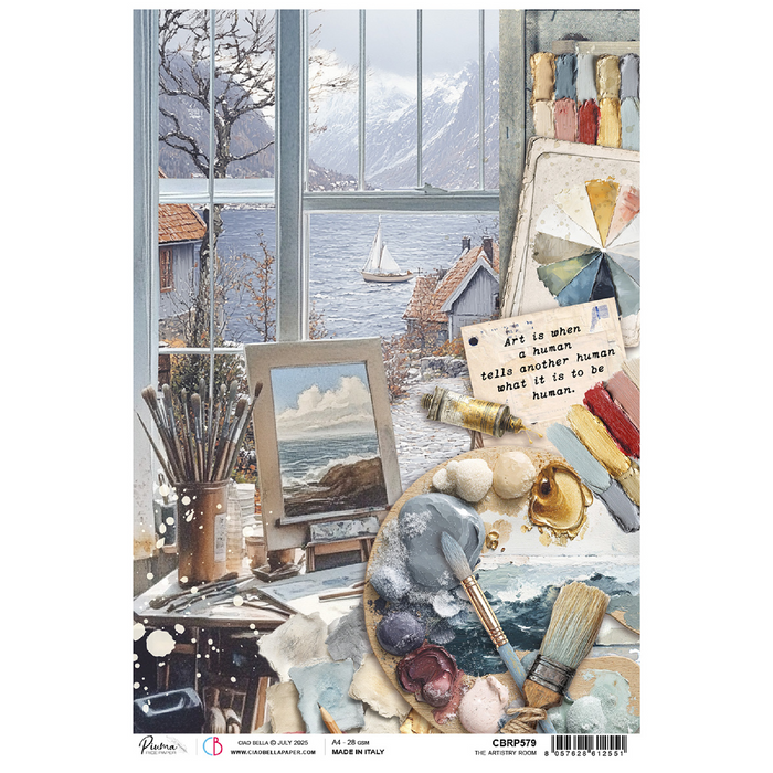 Ciao Bella An Artist Journey A4 Rice Paper The Artistry Room