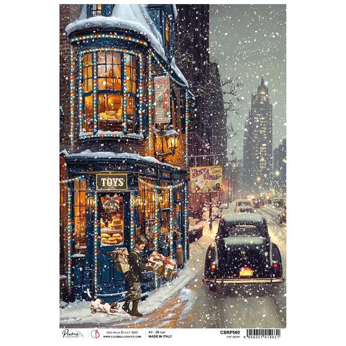 Ciao Bella Toy Shop A4 Rice Paper Toy Shop