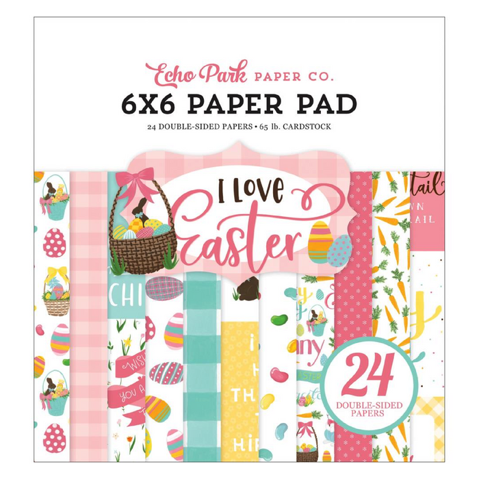 Echo Park I Love Easter 6" x 6" Paper Pad