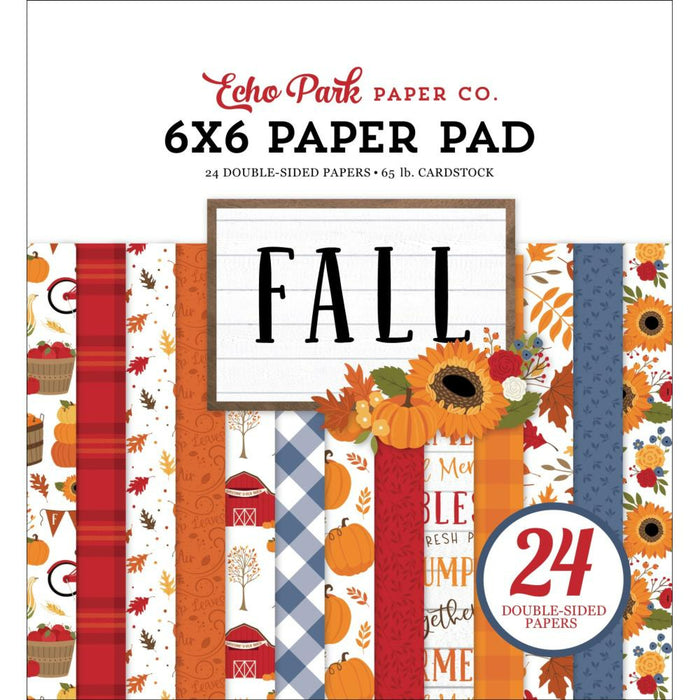 Echo Park Fall 6" x 6" Paper Pad