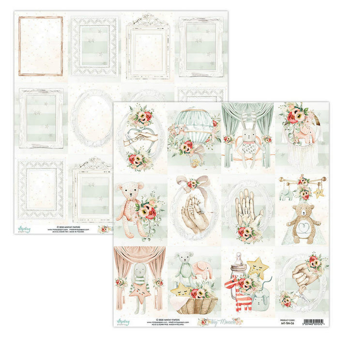 Mintay Tiny Miracle 6"x 6" Scrapbooking Paper Pad