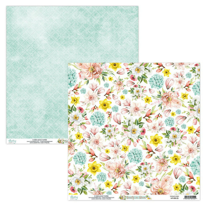 Mintay Beauty in Bloom 6"x 6" Scrapbooking Paper Pad